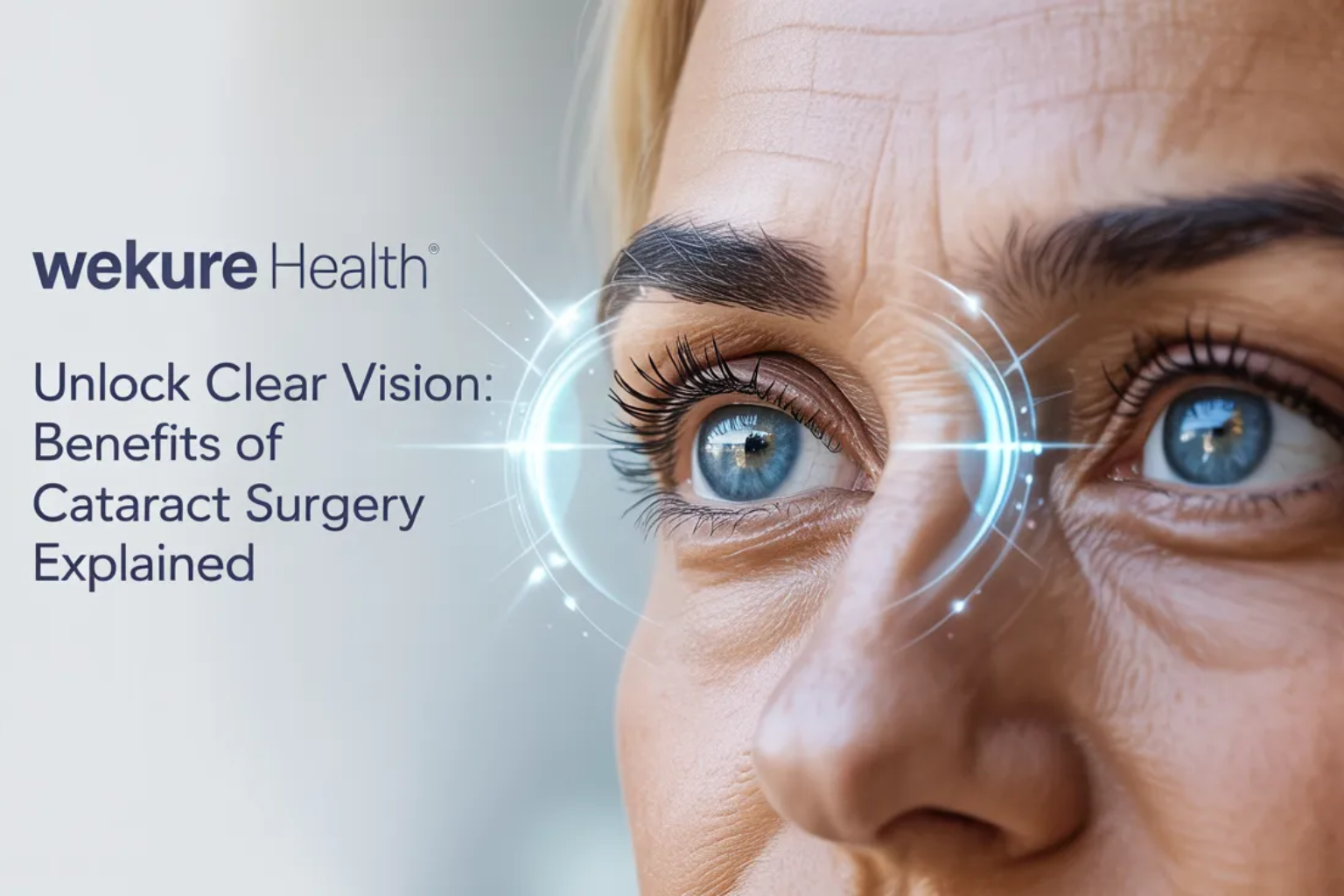 Unlock Clear Vision: Benefits of Cataract Surgery Explained by Wekure Health
