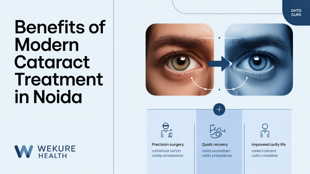 Benefits of Modern Cataract Treatment in Noida | Wekure Health