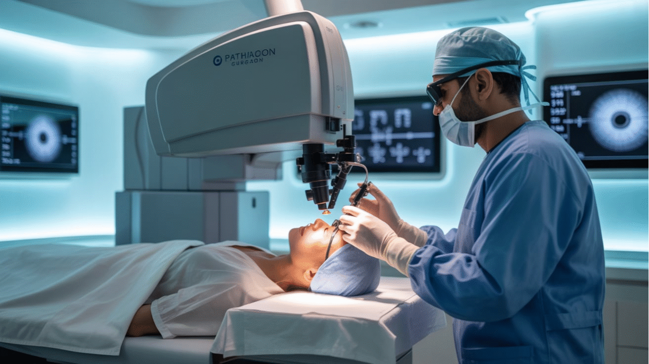 Advanced LASIK eye surgery in Gurgaon for clear and stable vision