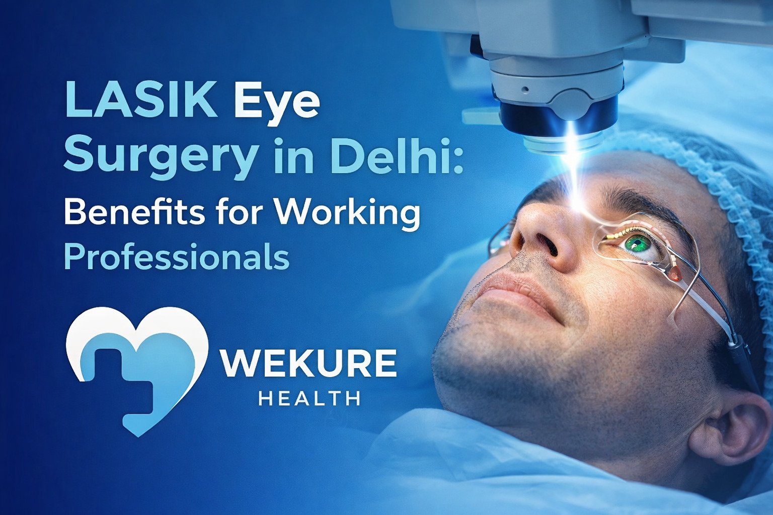 LASIK Eye Surgery in Delhi: Benefits for Working Professionals
